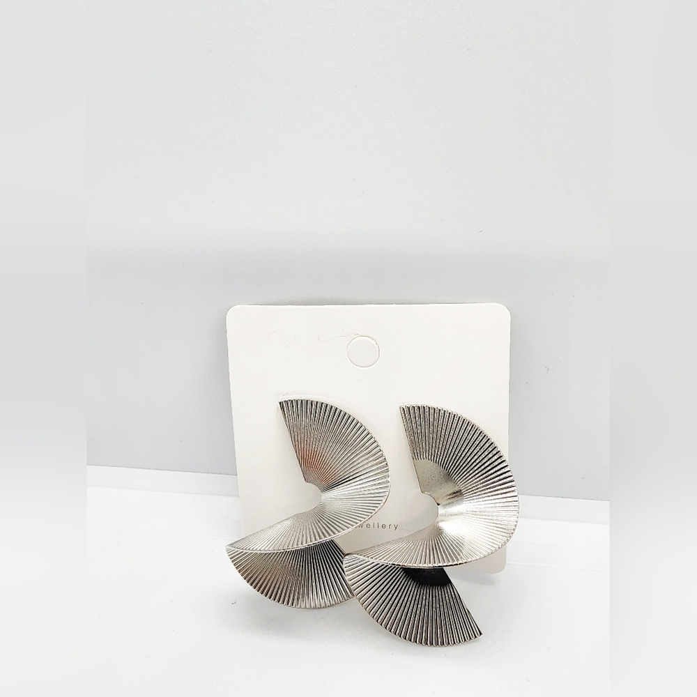 Silver Statement Earrings